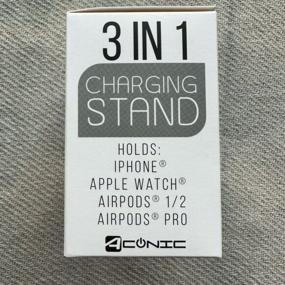 NEW 3 in 1 Charging Stand for Phone, Watch and AirPods NIB Gift - Picture 5 of 8